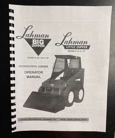 lahman skid steer hydraulic fluid|lahman skid loader manual.